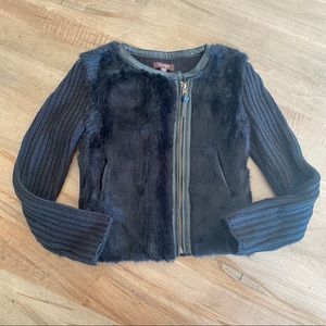 Imoga Girls Youth Faux Fur Jacket Size 8